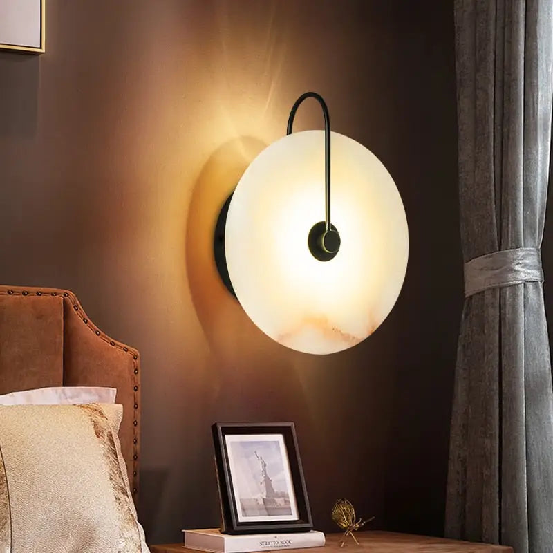 DecorBites™ Modern Marble Wall Lamp