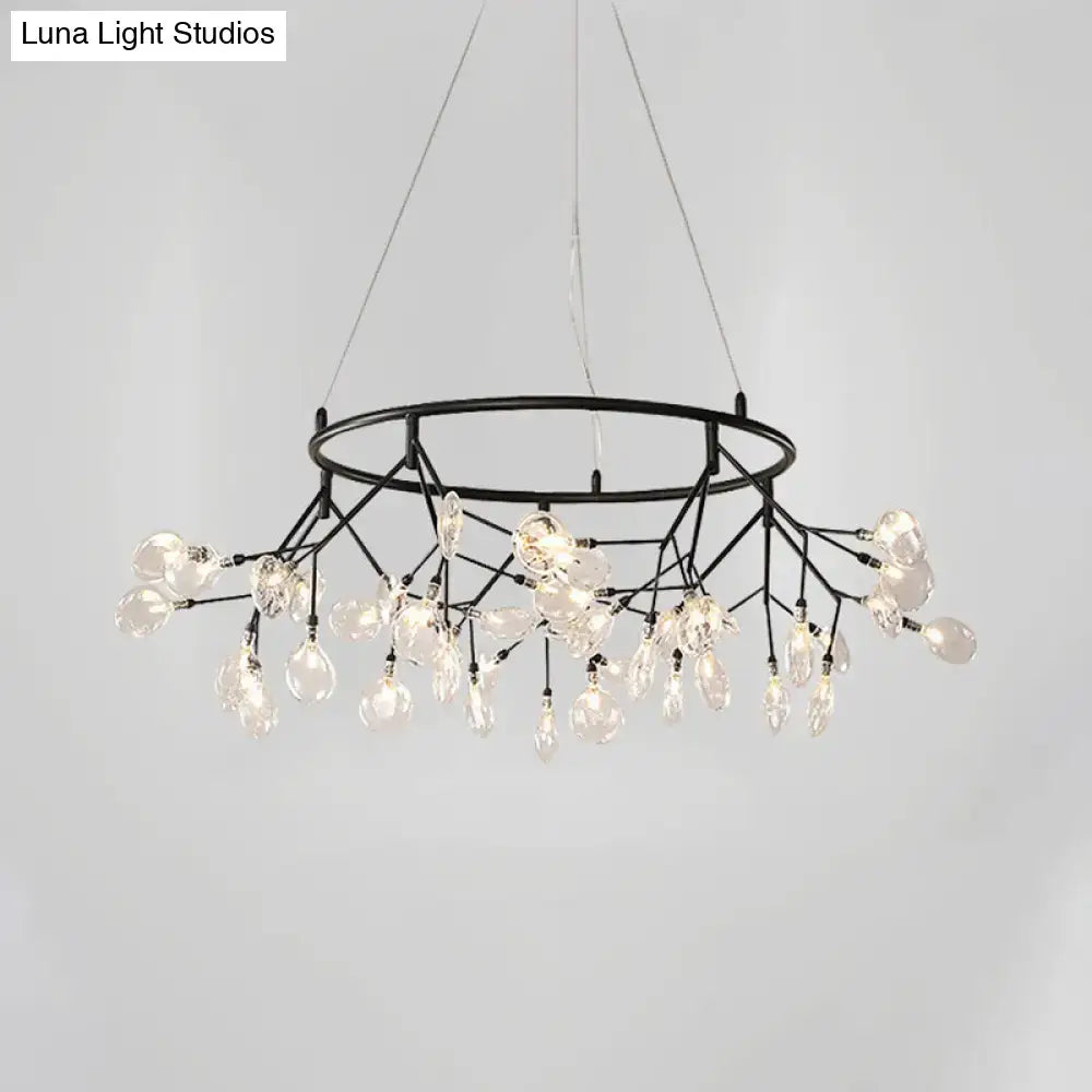 DecorBites™ Modern Metal LED Dining Room Chandelier - Elegant Hanging Pendant Light