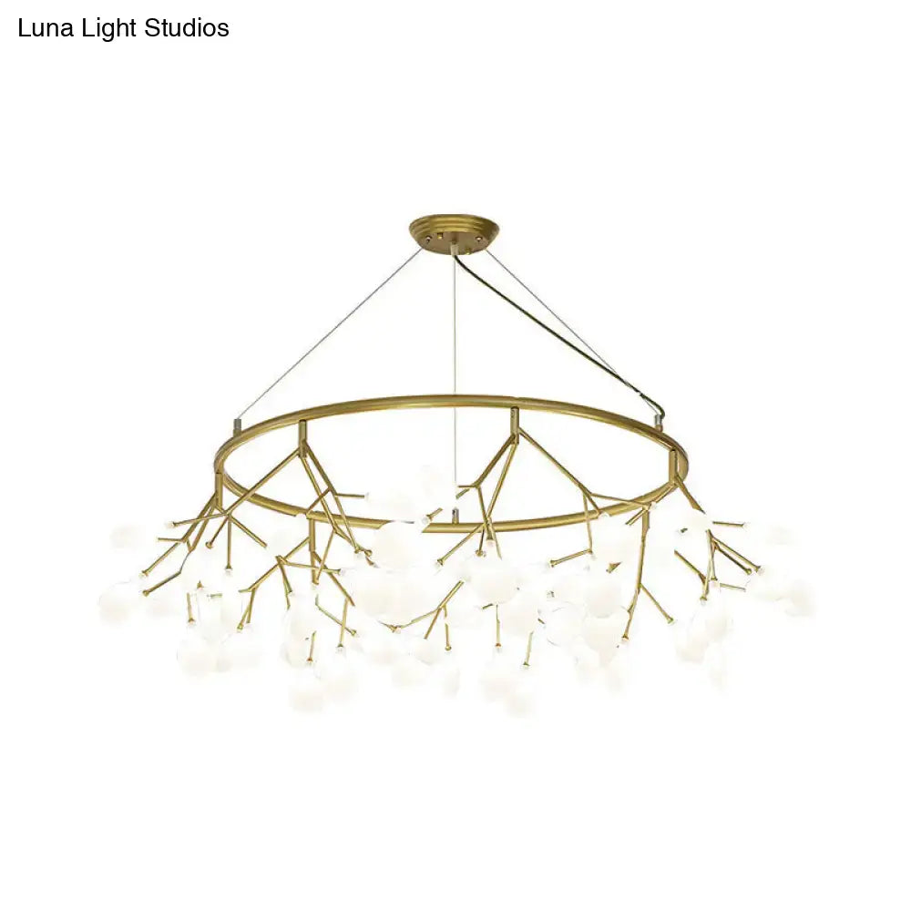 DecorBites™ Modern Metal LED Dining Room Chandelier - Elegant Hanging Pendant Light