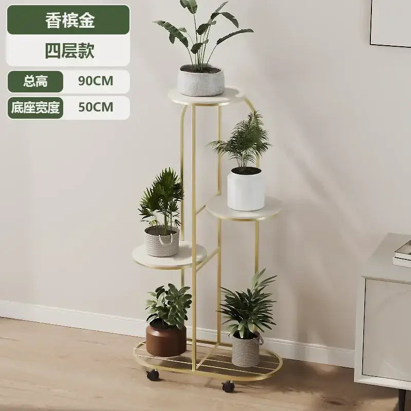 DecorBites™ Modern Multi-storey Plant Stand for Interior Decor