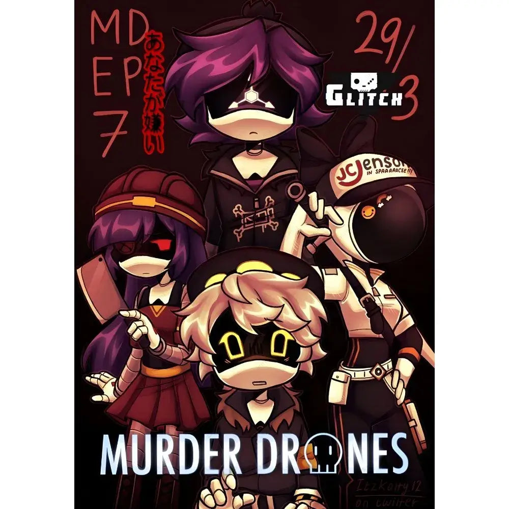 DecorBites™ Modern Murder Drones Poster - Home Decor