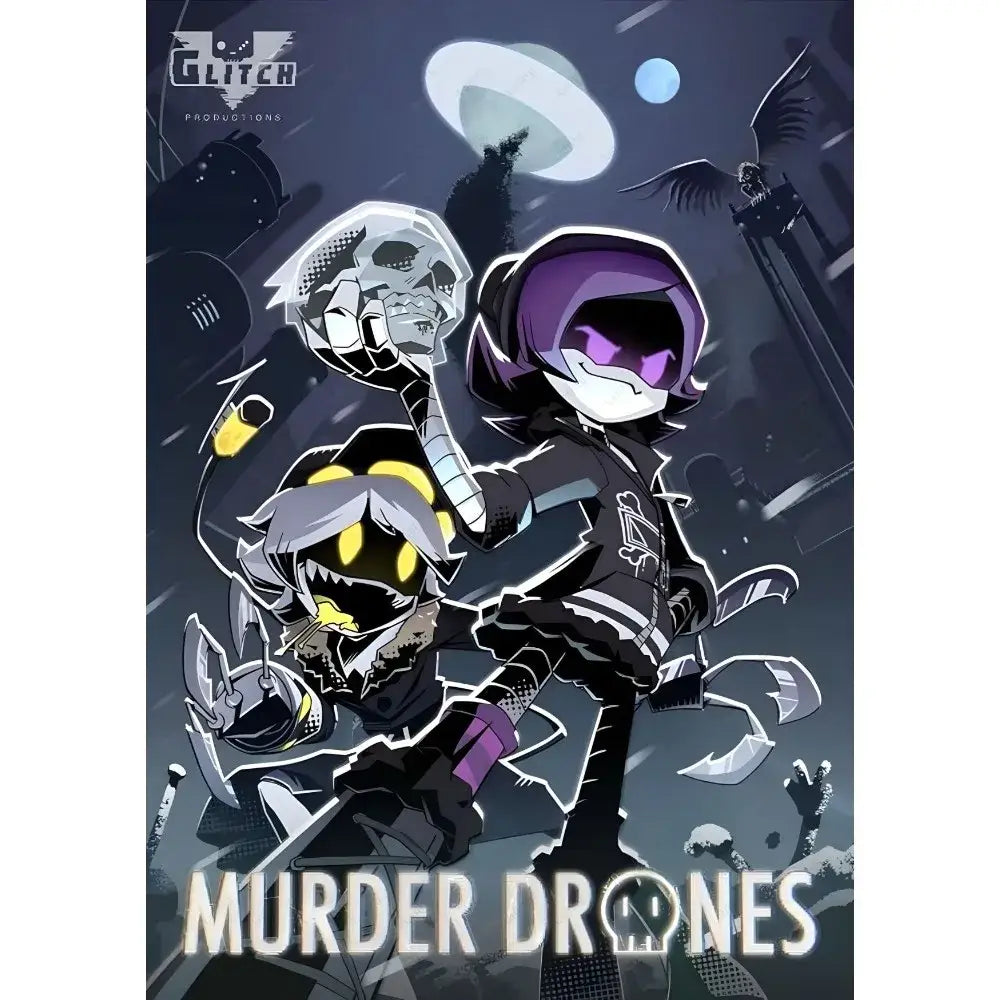 DecorBites™ Modern Murder Drones Poster - Home Decor