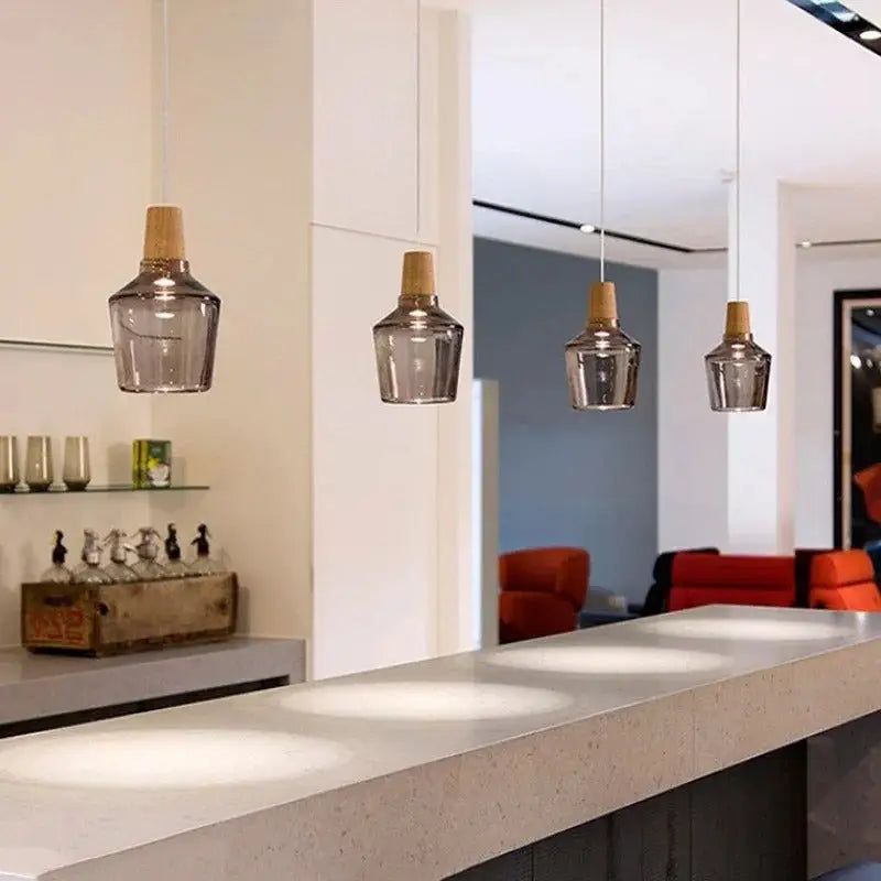 DecorBites™ Modern Nordic Glass Light Fixtures