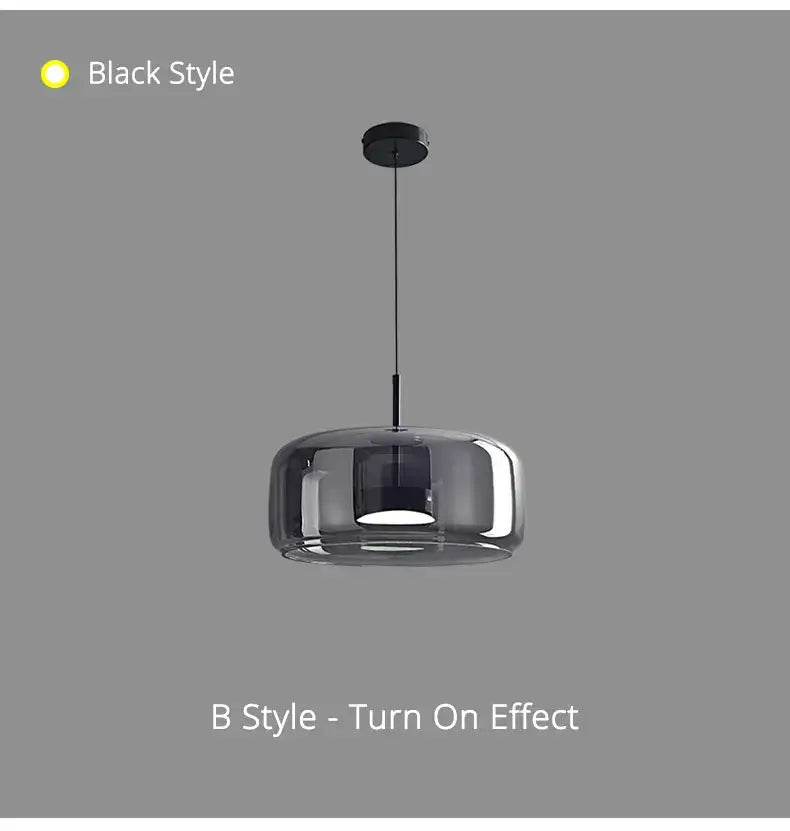 DecorBites™ Modern Nordic Glass Pendant Lamp