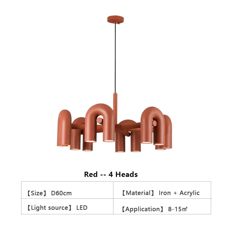 DecorBites™ Modern Nordic LED Ceiling Chandelier Light