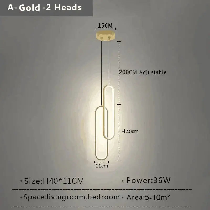 DecorBites™ Modern Nordic Pendant Light for Home Decoration