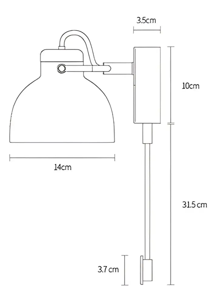 DecorBites™ Modern Nordic Wall Sconce - Carina