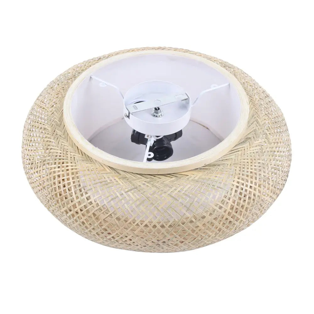 DecorBites™ Modern Rattan Pendant Light - LED Ceiling Fan