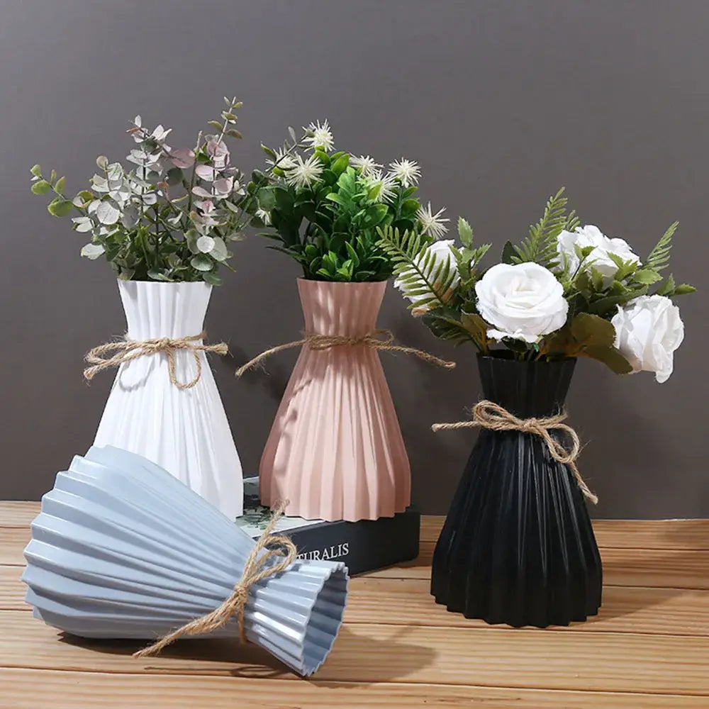 DecorBites™ Modern Simple Flower Vase for Dry Flowers
