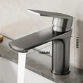 DecorBites™ Modern Stainless Steel Bathroom Sink Faucet