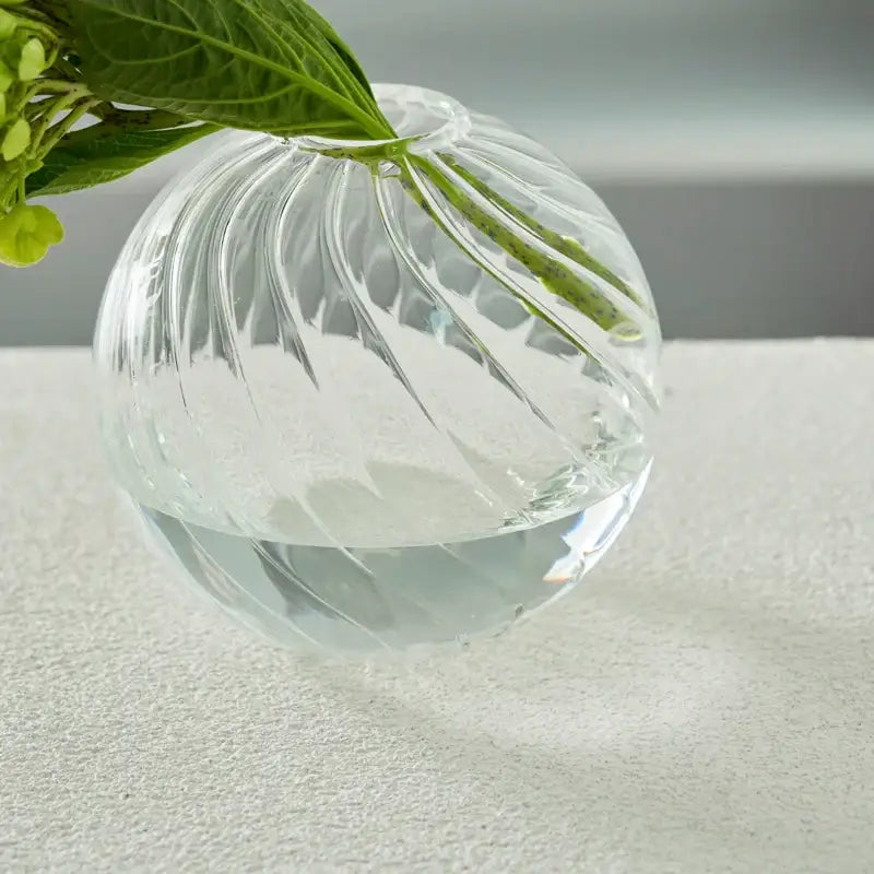 DecorBites™ Modern Transparent Glass Vases Set for Home