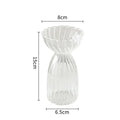DecorBites™ Modern Transparent Glass Vases Set for Home