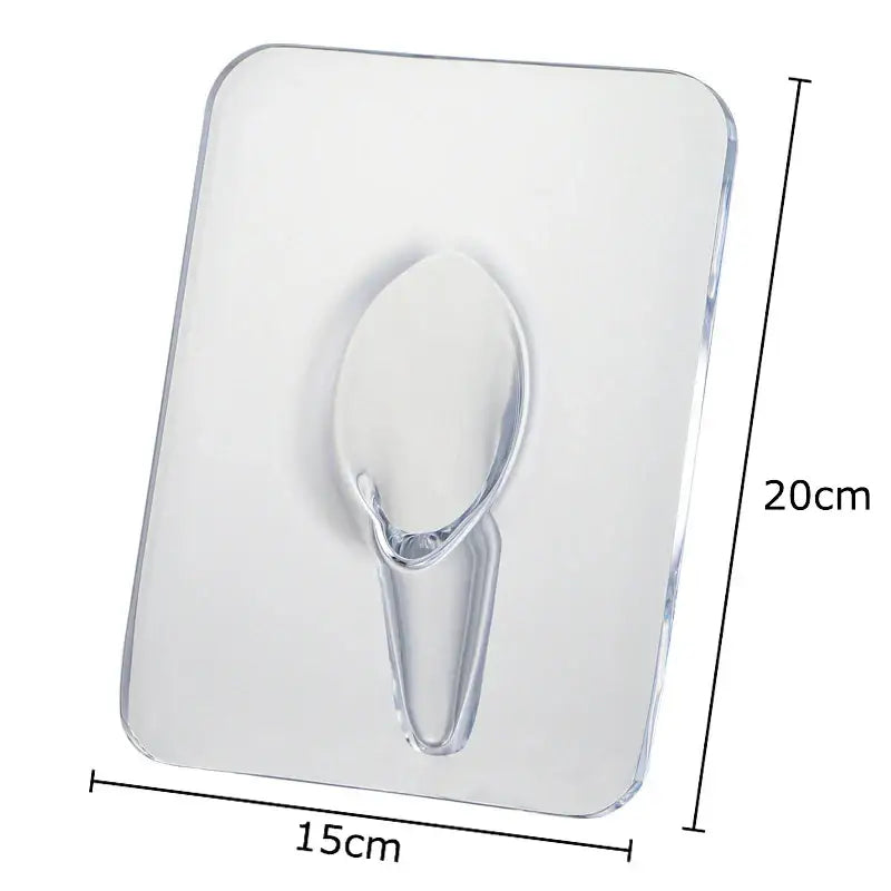 DecorBites™ Modern Transparent Square Vase for Flowers