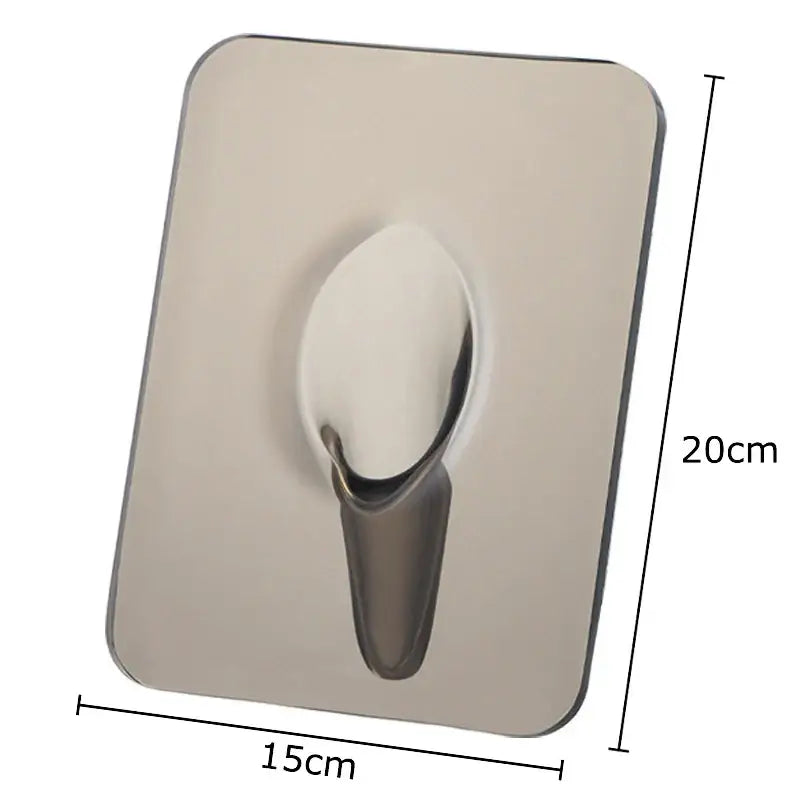 DecorBites™ Modern Transparent Square Vase for Flowers