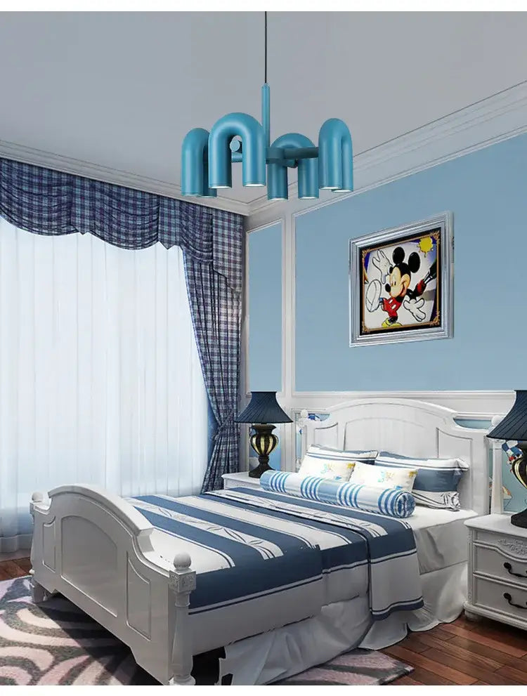 DecorBites™ Modern U-Shaped LED Ceiling Chandelier