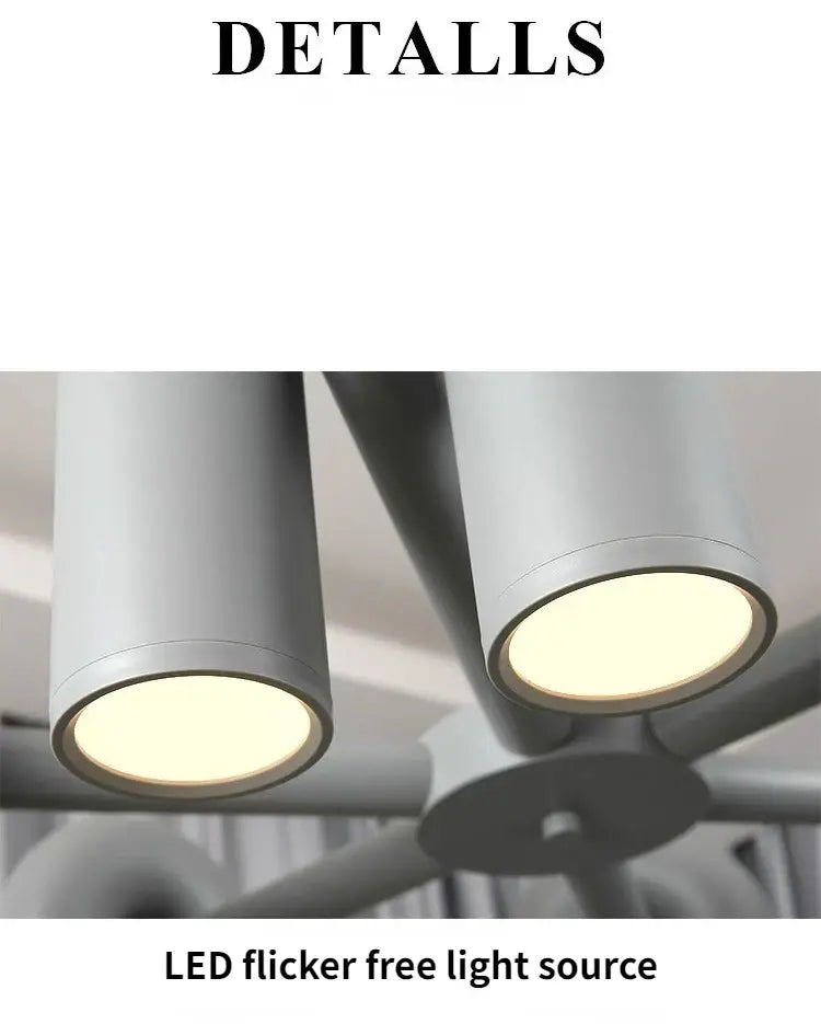 DecorBites™ Modern U-Shaped LED Ceiling Chandelier
