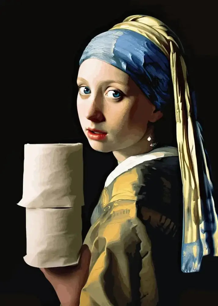 DecorBites™ Mona Lisa Bathroom Wall Art Decor