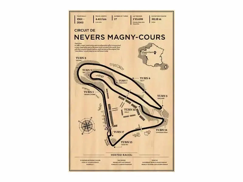 DecorBites™ Monaco Grand Prix Racing Wall Art Canvas