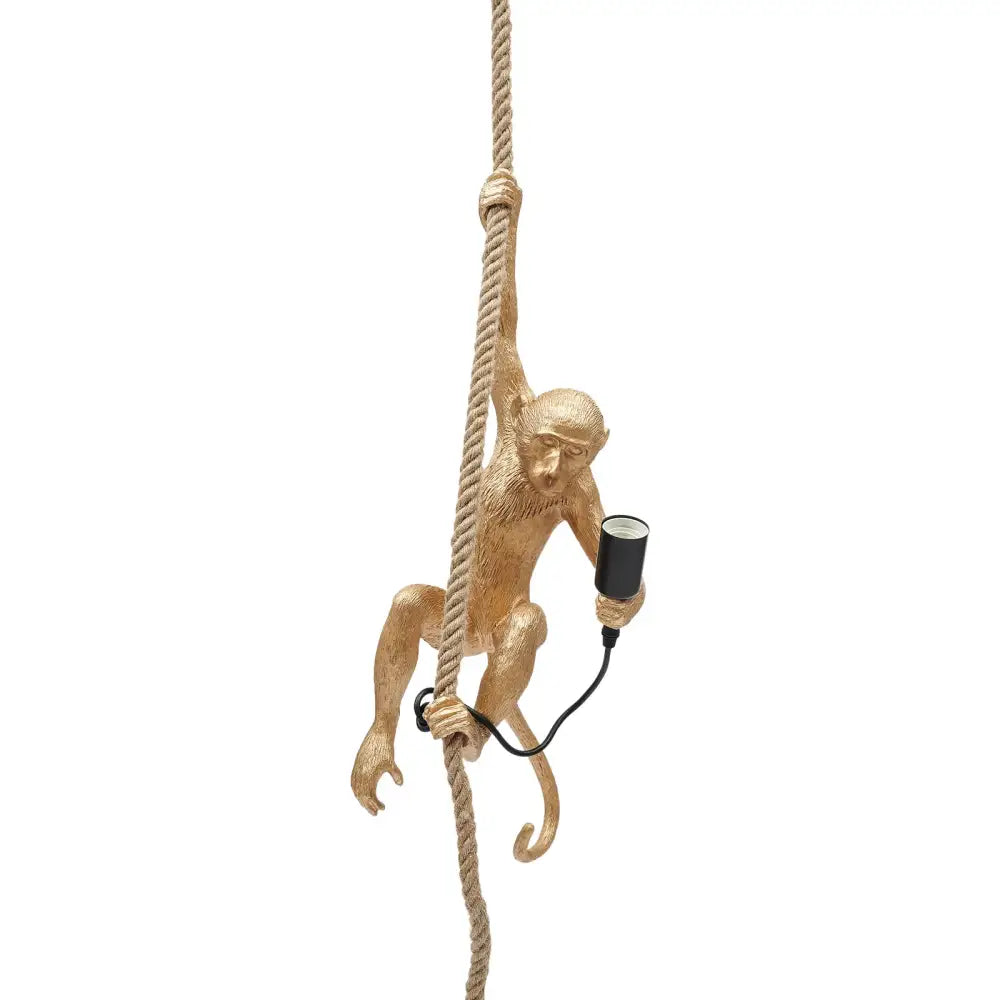 DecorBites™ Monkey Rope Chandelier Pendant Light