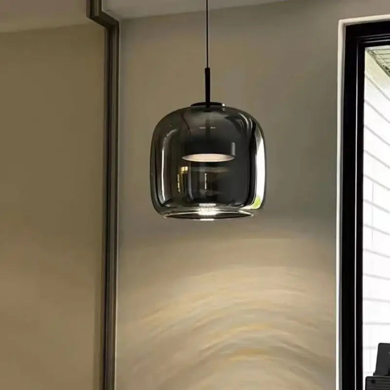DecorBites™ Moroccan Amber Modern Nordic Pendant Light