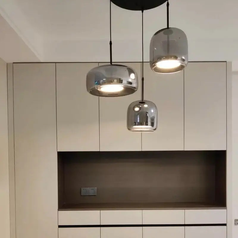 DecorBites™ Moroccan Amber Modern Nordic Pendant Light