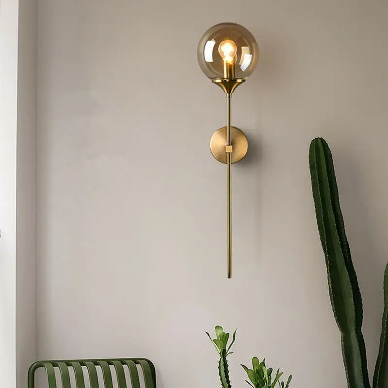 DecorBites™ Moroccan Glass Wall Sconce