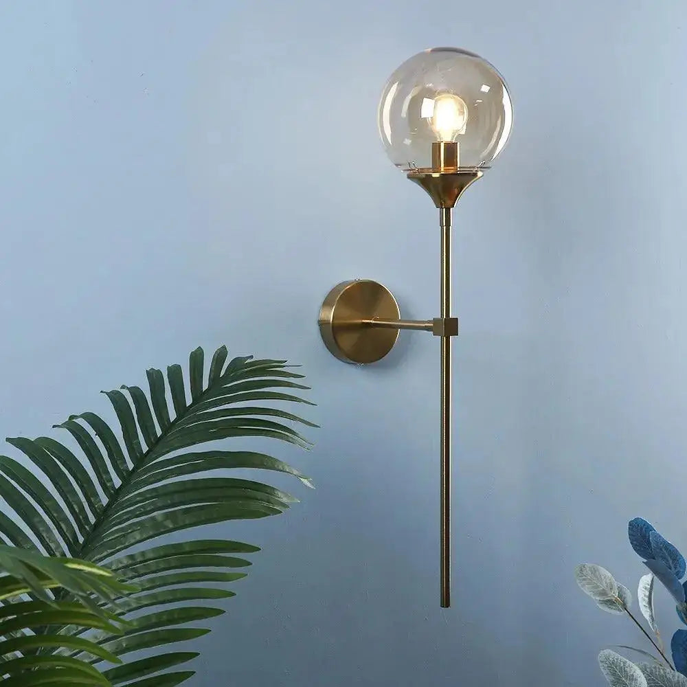 DecorBites™ Moroccan Glass Wall Sconce