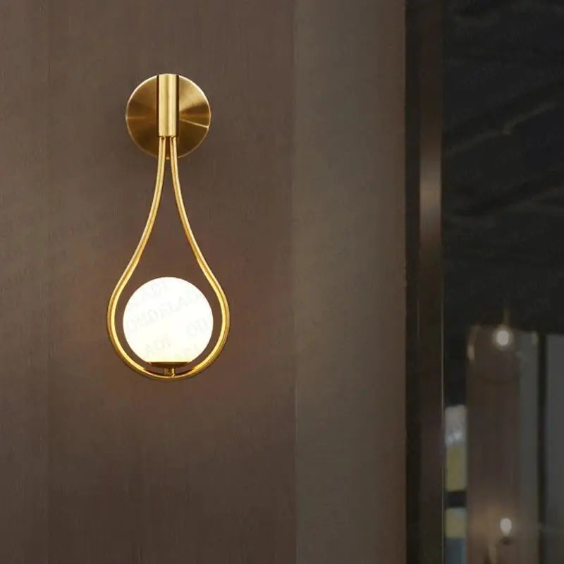 DecorBites™ Moroccan Gold Modern Nordic Wall Lamp