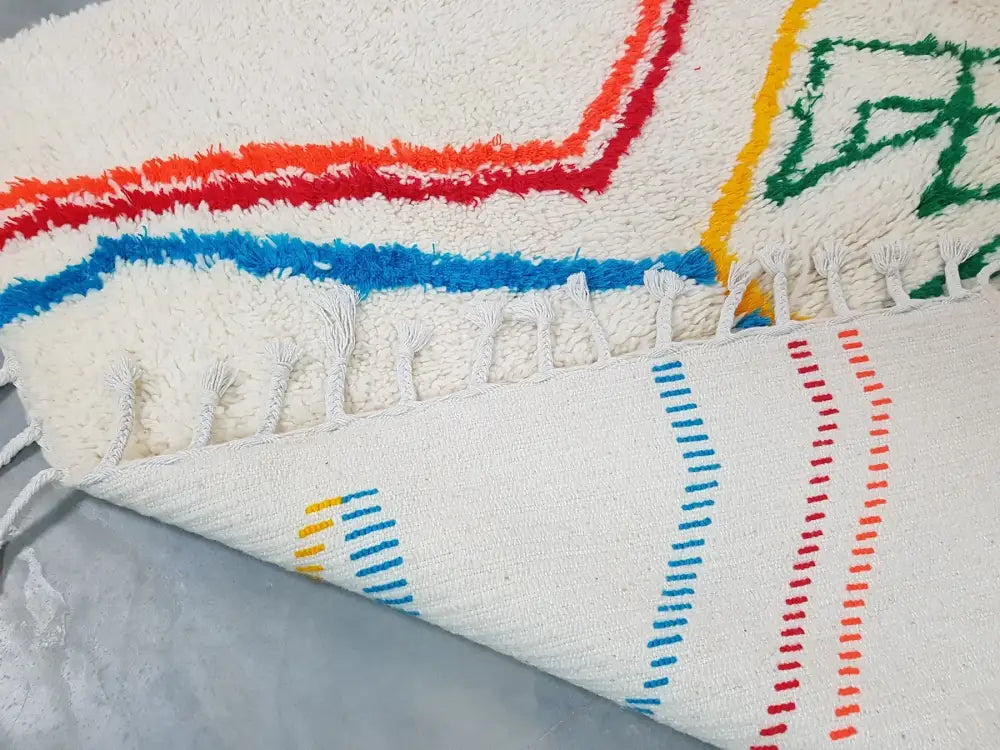 DecorBites™ Moroccan Handmade Azilal rug handmade