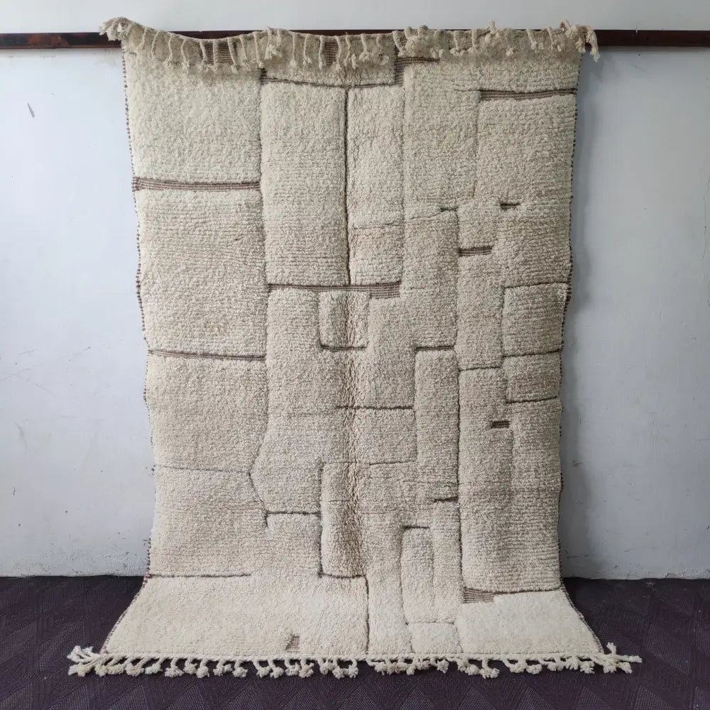 DecorBites™ Moroccan Handmade Beni Ouarain Rug 2.5m x 1.5m