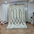 DecorBites™ Moroccan Handmade Beni Ouarain Rug 2.5m x 1.5m