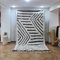 DecorBites™ Moroccan Handmade Beni Ouarain rug 2.5m x 1.5m