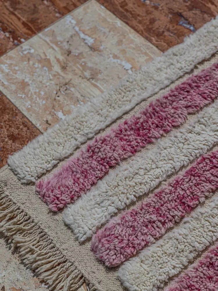DecorBites™ Moroccan Handmade Beni Ouarain Rug 2.5m x 1.5m