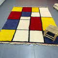 DecorBites™ Moroccan Handmade Beni Ouarain Rug - 3m / 2m