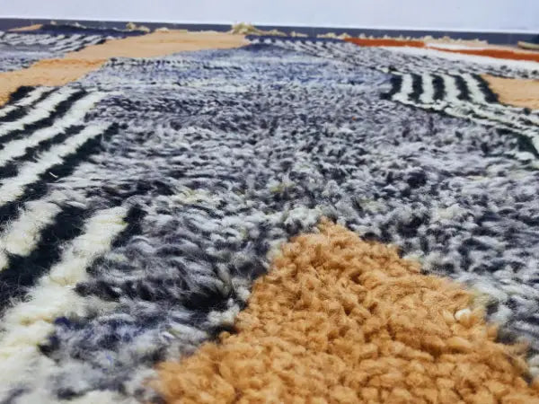 DecorBites™ Moroccan Handmade Beni Ouarain Rug 3m x 2.5m