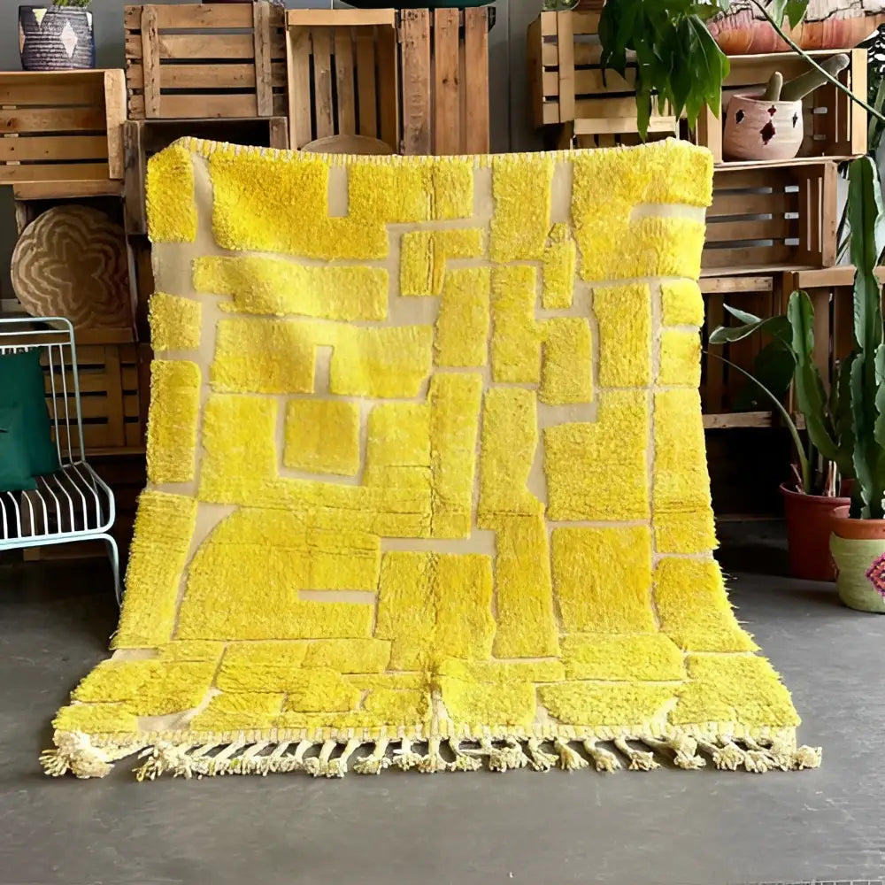 DecorBites™ Moroccan Handmade Beni Ouarain Rug 3m x 2m