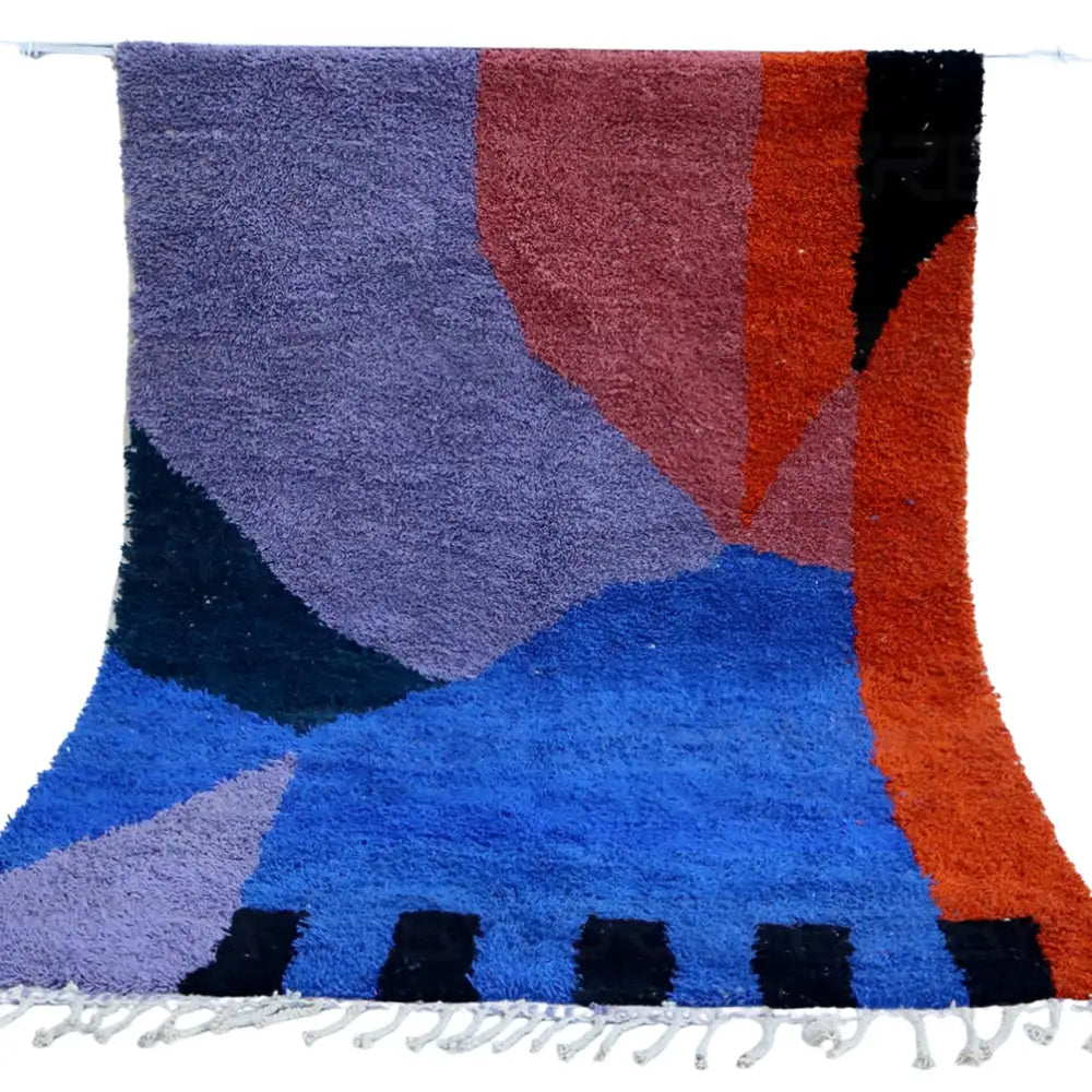 DecorBites™ Moroccan Handmade Handmade Beni Ouarain rug