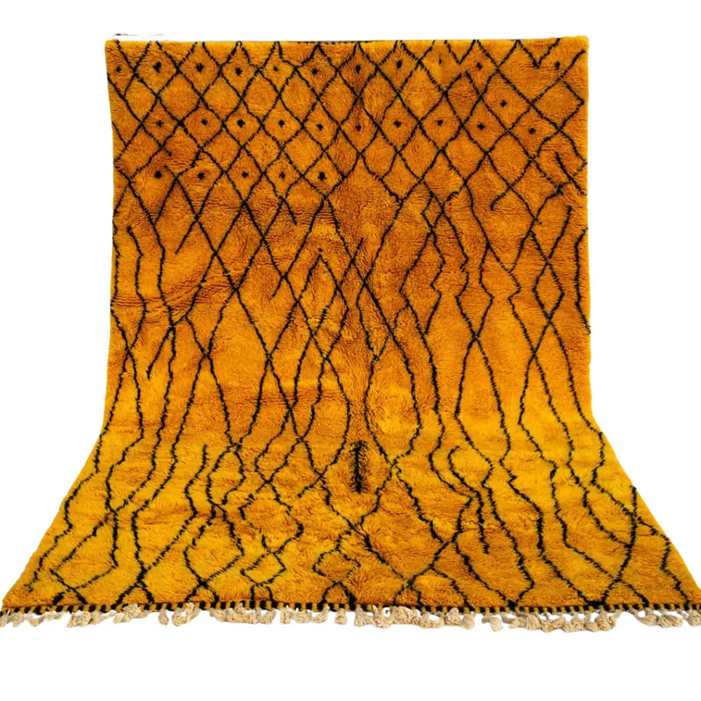 DecorBites™ Moroccan Handmade Handmade Beni Ouarain rug