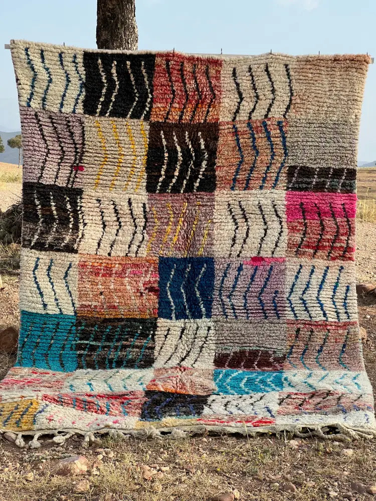 DecorBites™ Moroccan Handmade Boujaad Rug 3m x 2m