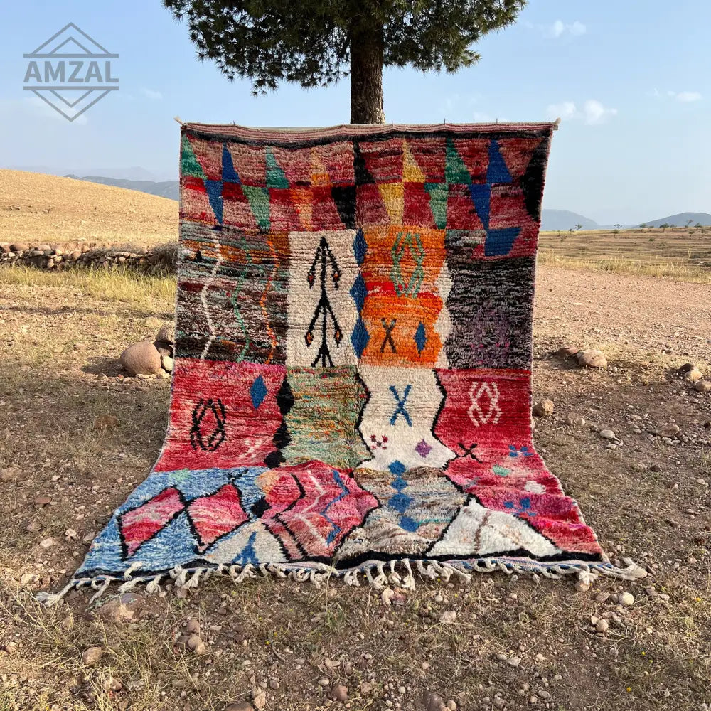 DecorBites™ Moroccan Handmade Boujaad Rug 3m x 2m