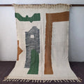 DecorBites™ Moroccan Handmade Custom Hanbel rug