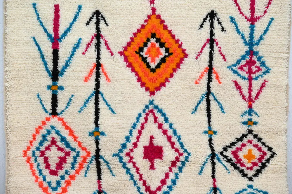 DecorBites™ Moroccan Handmade Traditional Azilal Carpet 272 X 147 Cm