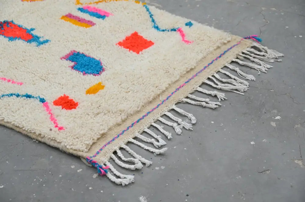 DecorBites™ Moroccan Handmade Traditional Azilal Hallway Rug 312 X 84 Cm