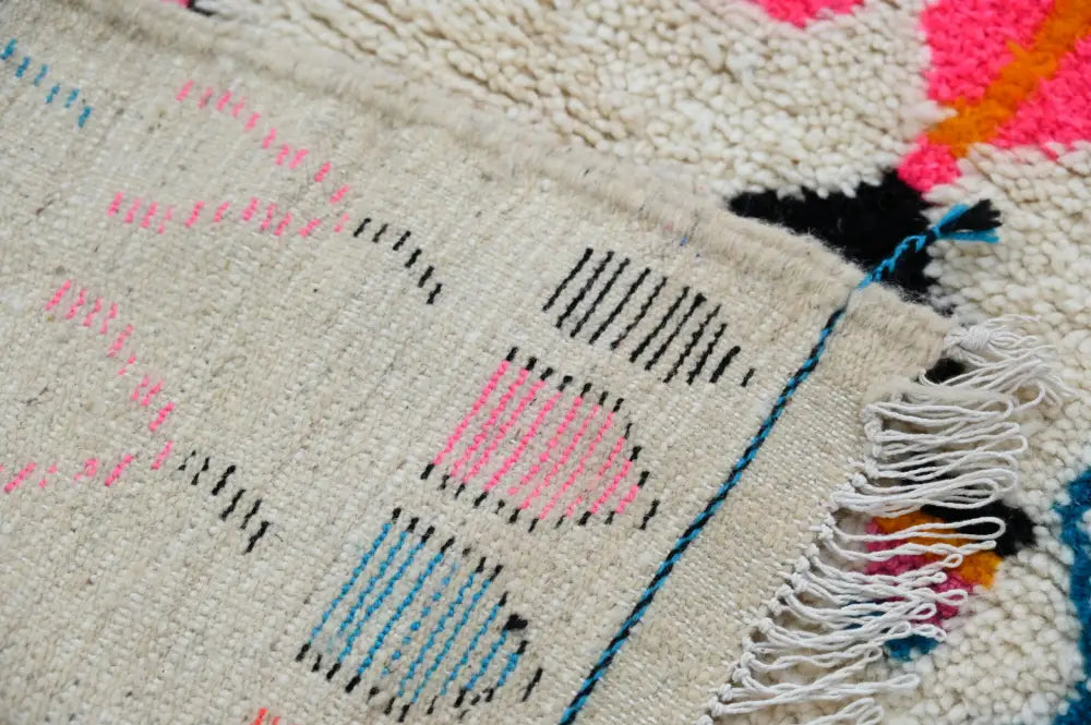 DecorBites™ Moroccan Handmade Traditional Azilal Hallway Rug 312 X 84 Cm