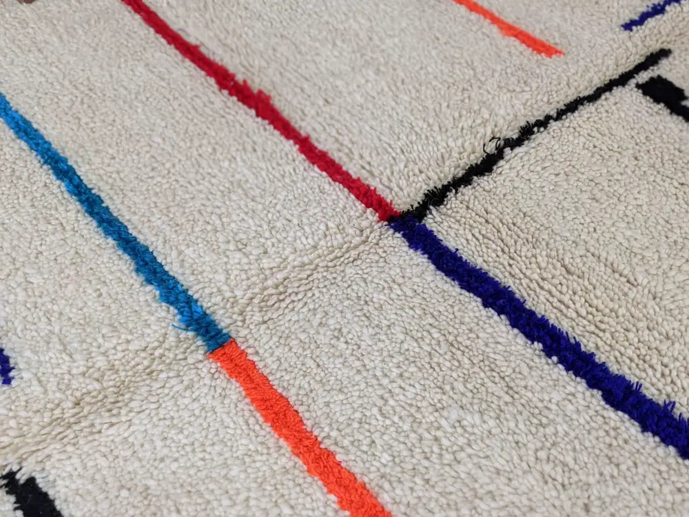 DecorBites™ Moroccan Handmade Traditional Azilal Rug 231 X 160 Cm.