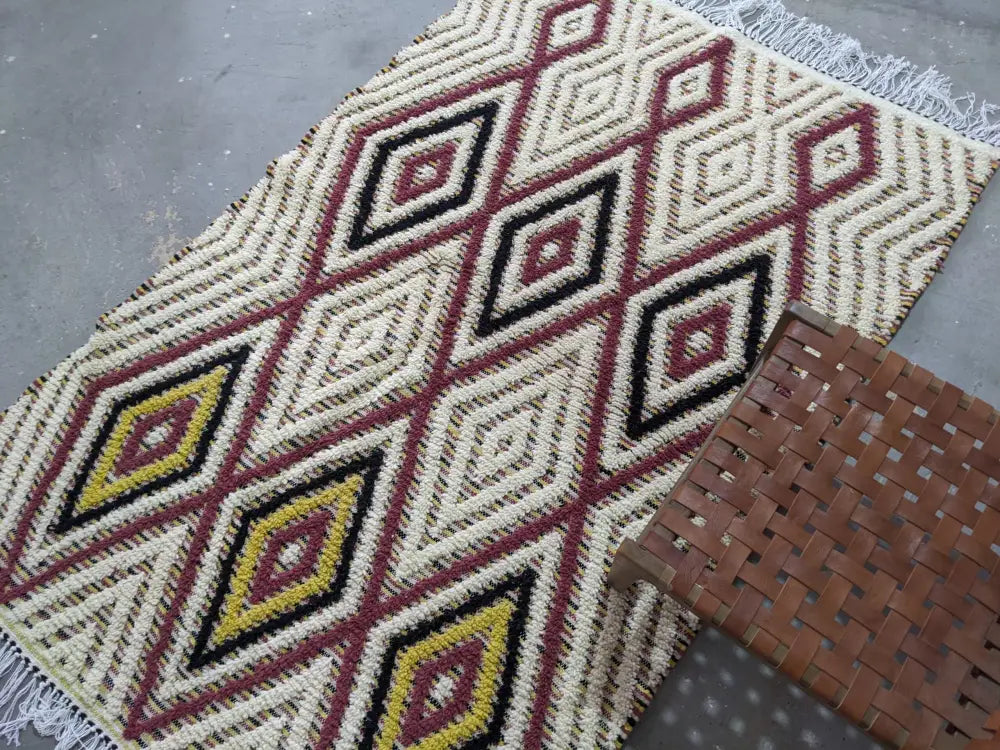 DecorBites™ Moroccan Handmade Traditional Azilal Rug 235 X 154 Cm