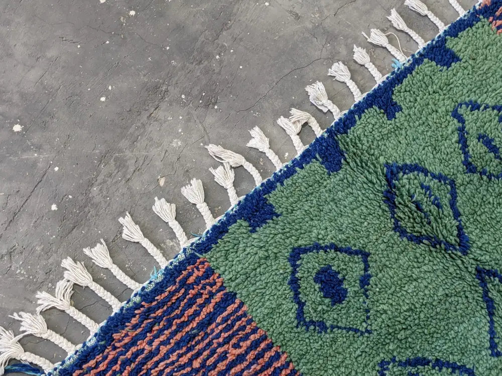 DecorBites™ Moroccan Handmade Traditional Azilal rug 243 X 157 cm