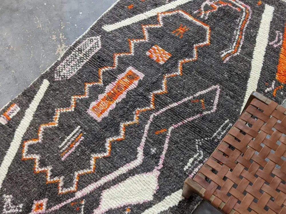 DecorBites™ Moroccan Handmade Traditional Azilal Rug 244 X 130 Cm