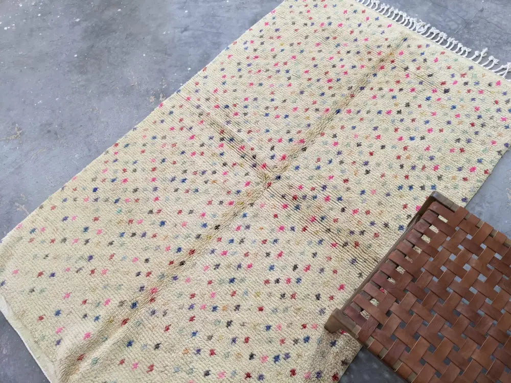 DecorBites™ Moroccan Handmade Traditional Azilal Rug 244 X 148 Cm