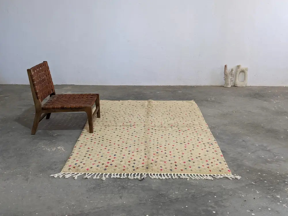 DecorBites™ Moroccan Handmade Traditional Azilal Rug 244 X 148 Cm